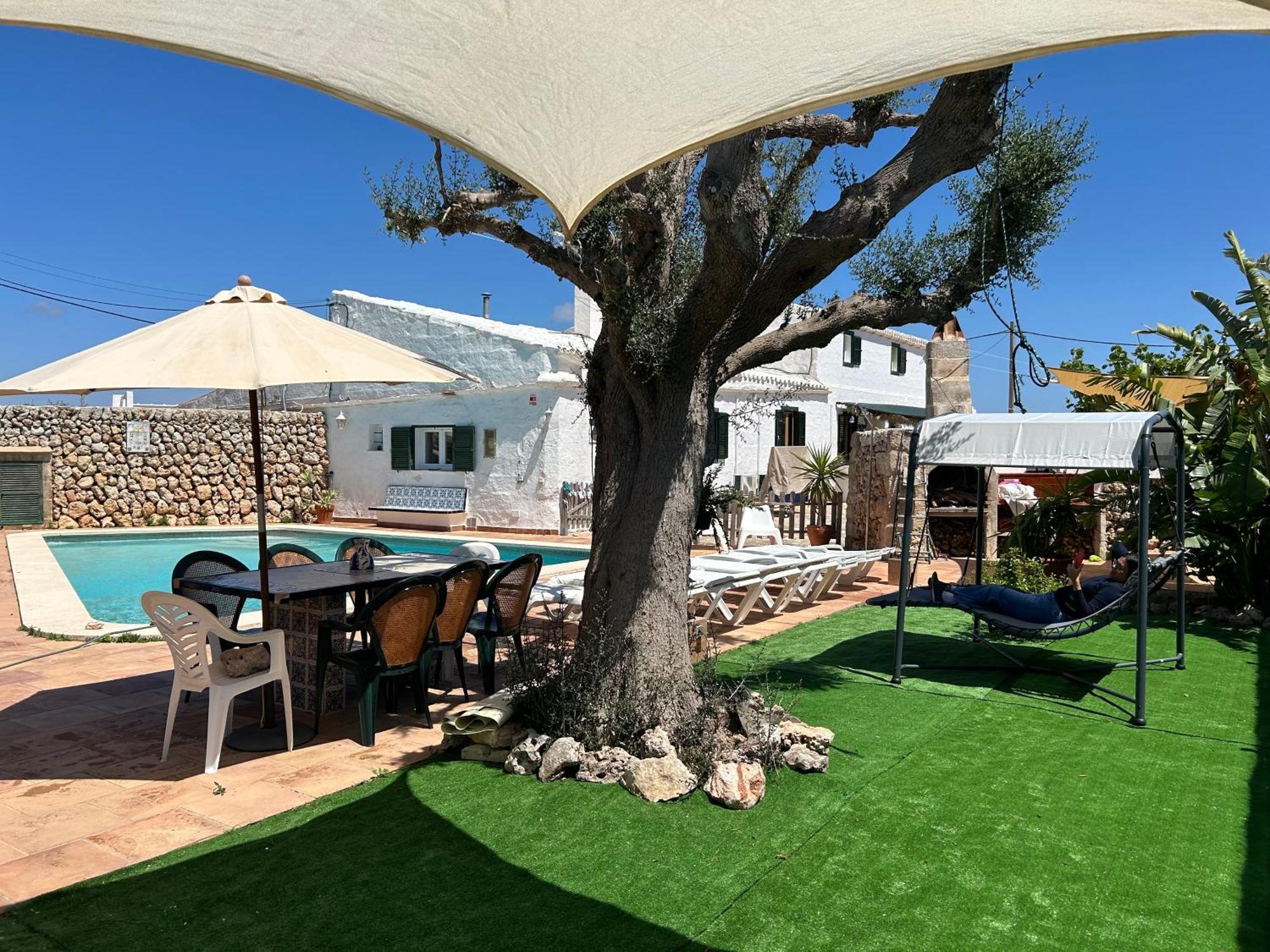 Casa Rural Menorquina Con Piscina Y Barbacoa Sant Climent Kültér fotó