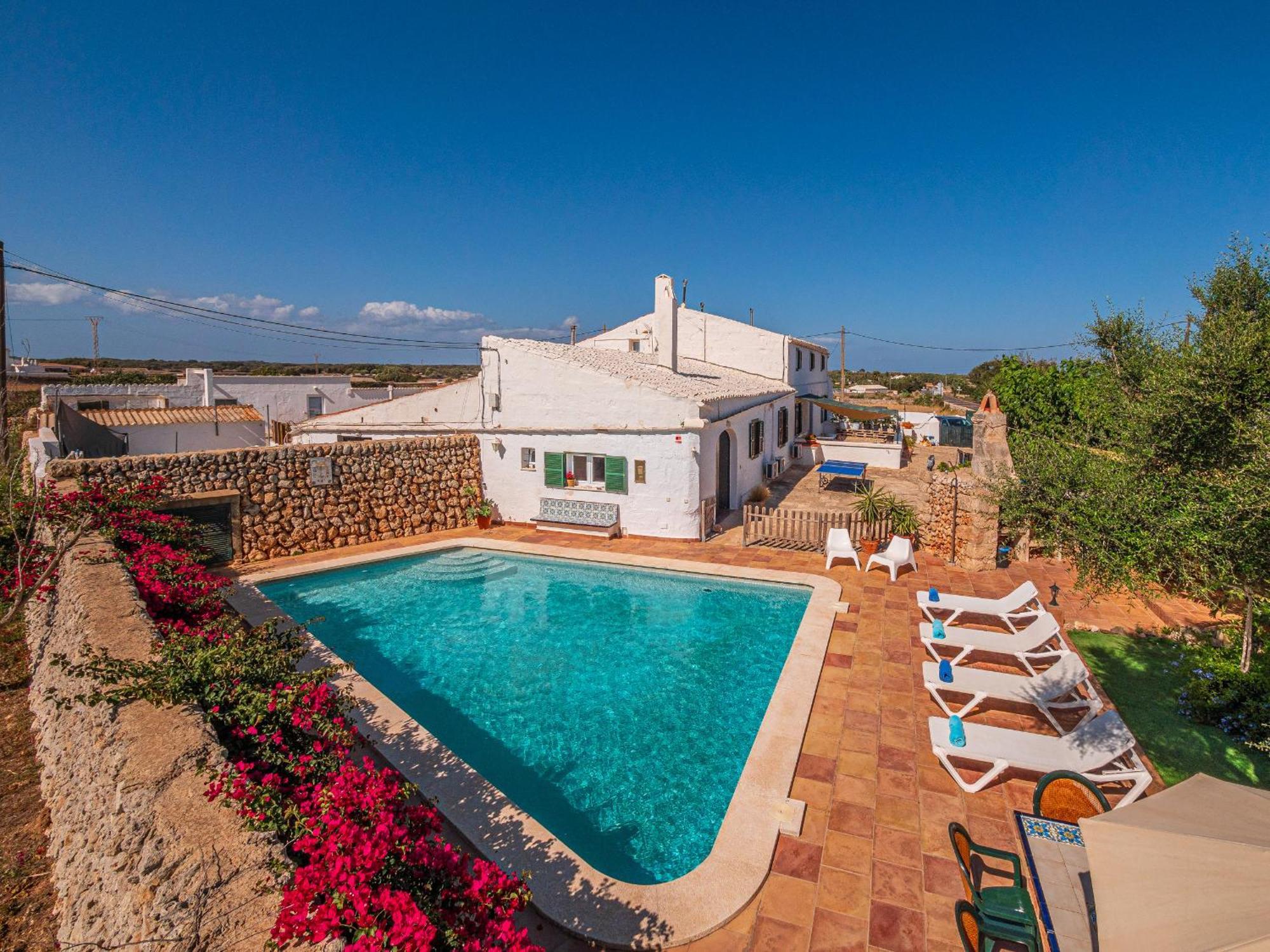 Casa Rural Menorquina Con Piscina Y Barbacoa Sant Climent Kültér fotó