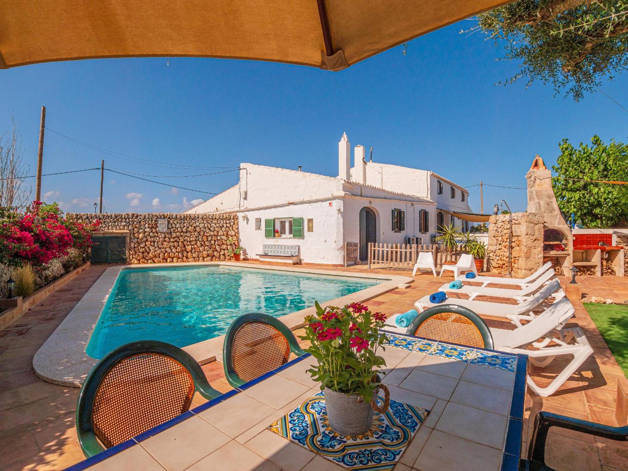 Casa Rural Menorquina Con Piscina Y Barbacoa Sant Climent Kültér fotó